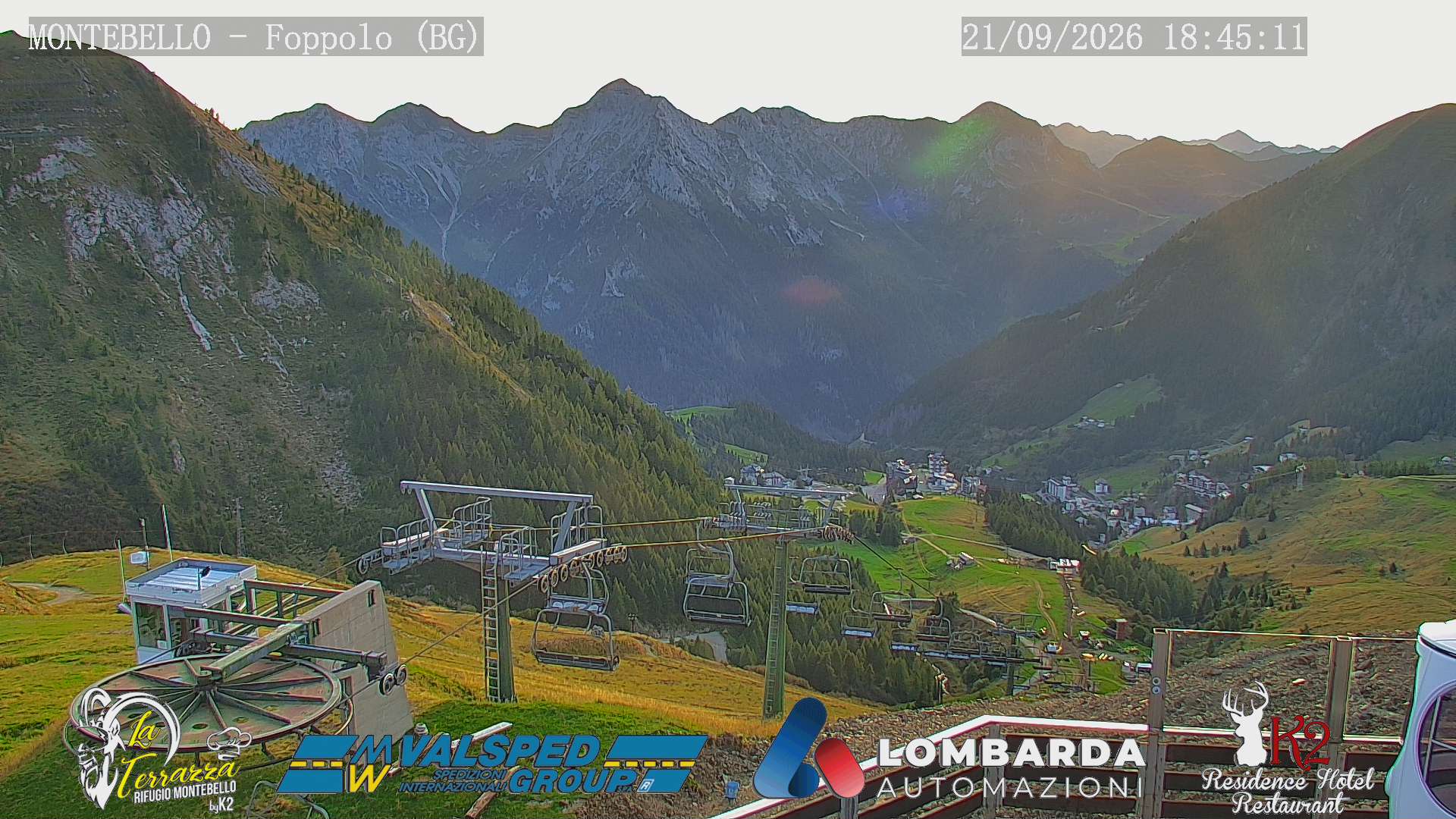Webcam Foppolo Residence K2 in diretta